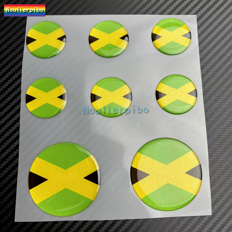 Phone Cases Jamaica - 3D Car Sticker Jamaica Logo Sticker