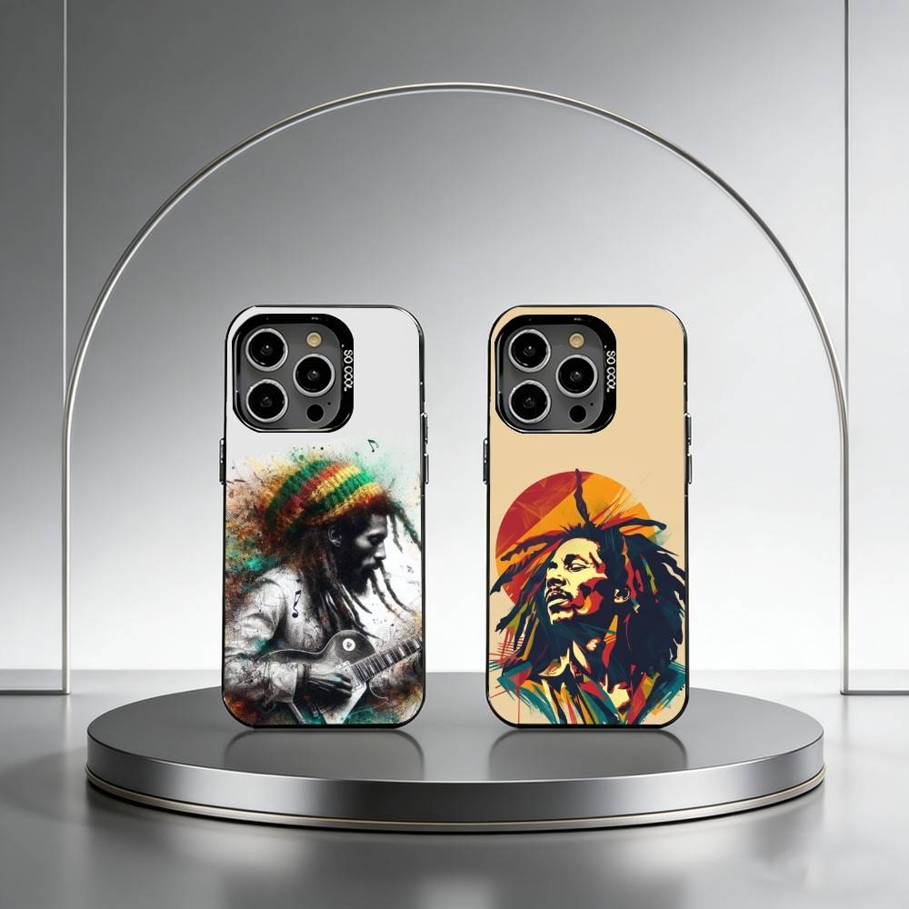 Phone Cases Jamaica - J-Jamaica Bob M-Marley Lion Phone Case