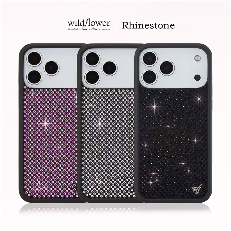 Phone Cases Wildflower - Wildflower ins 3D Flash drill Rhinestone
