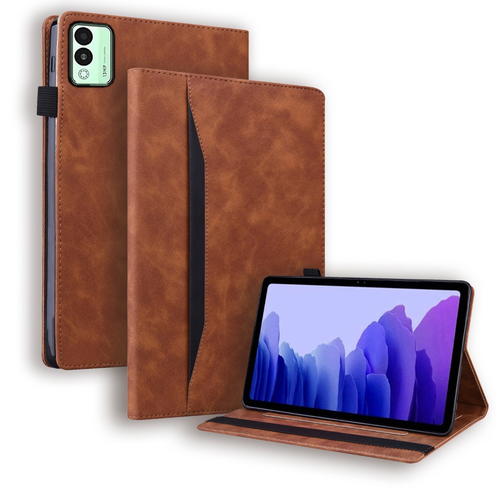 Leather Folio Wallet Case - Funda Case For Tecno MegaPad 11