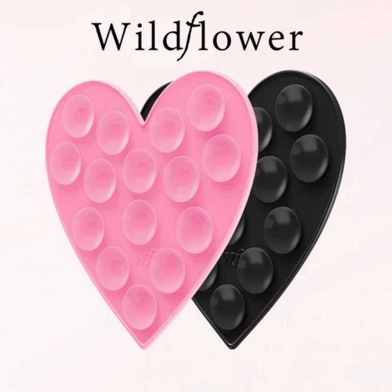 Phone Cases Wildflower - Wildflower Cute Black Pink Love Silicone
