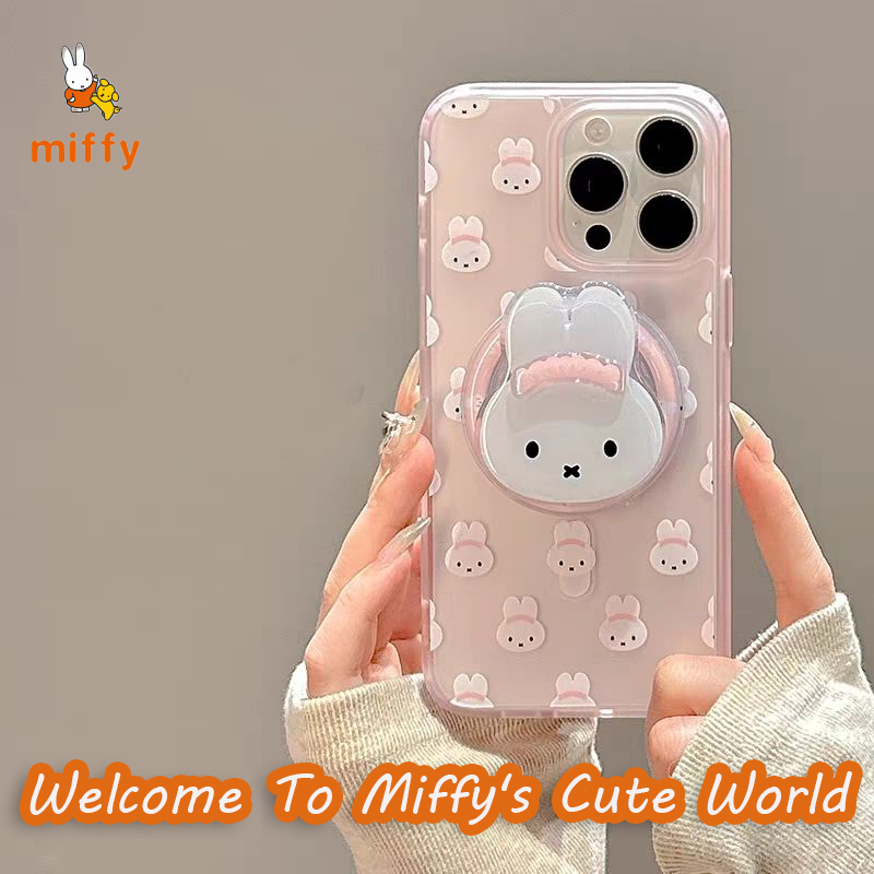 Phone Cases Cool Girl - Cute Miffy Pink Rabbit Phone Case