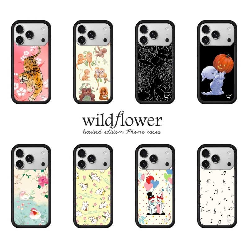Phone Cases Wildflower - Wildflower ins Halloween Tiger Phone Case