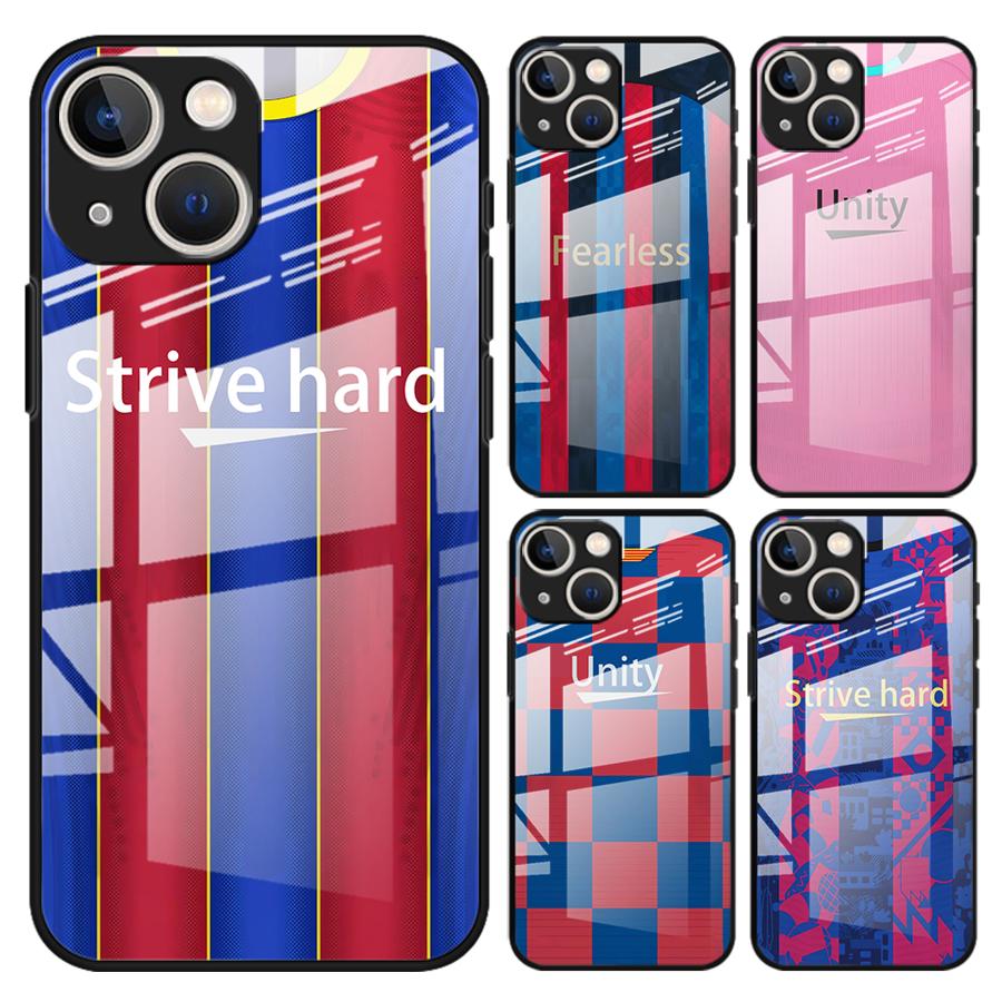 Phone Cases Jersey - Glass Phone Cover Case for iPhone