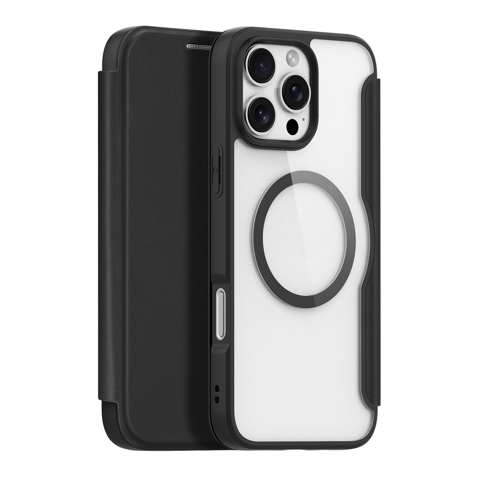 Leather Folio Wallet Case - DUX DUCIS Folio Case for iPhone