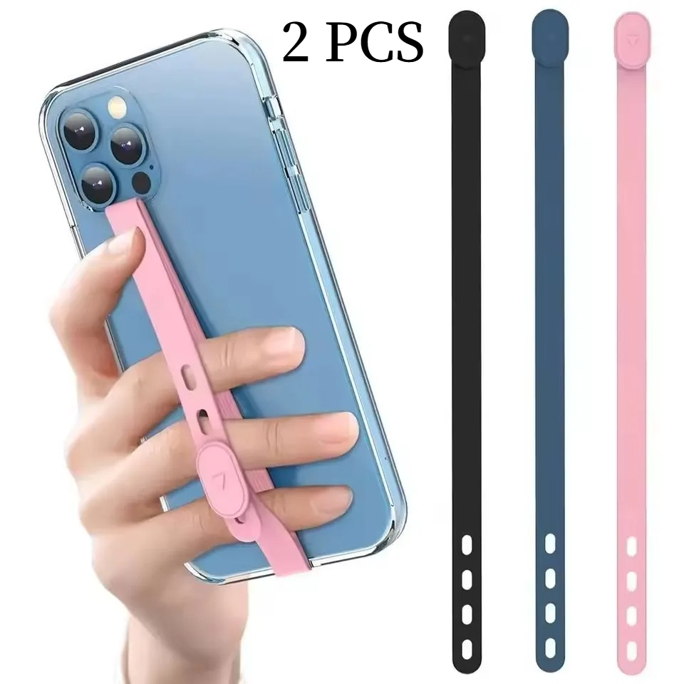 Phone Cases Rubber - 2pcs Portable SiliconePhone Strap AdjustablePhone Case