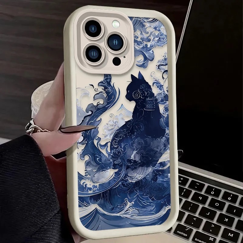 Oil Painting Artistic Cat Phon - Phone Cases Moto G 2025 ulasan dan harga
