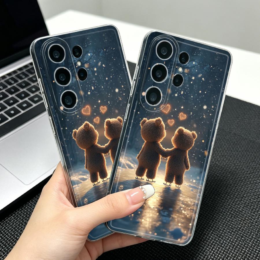 Bear Couple Under Starry Sky P - Phone Cases Under $20 ulasan dan harga