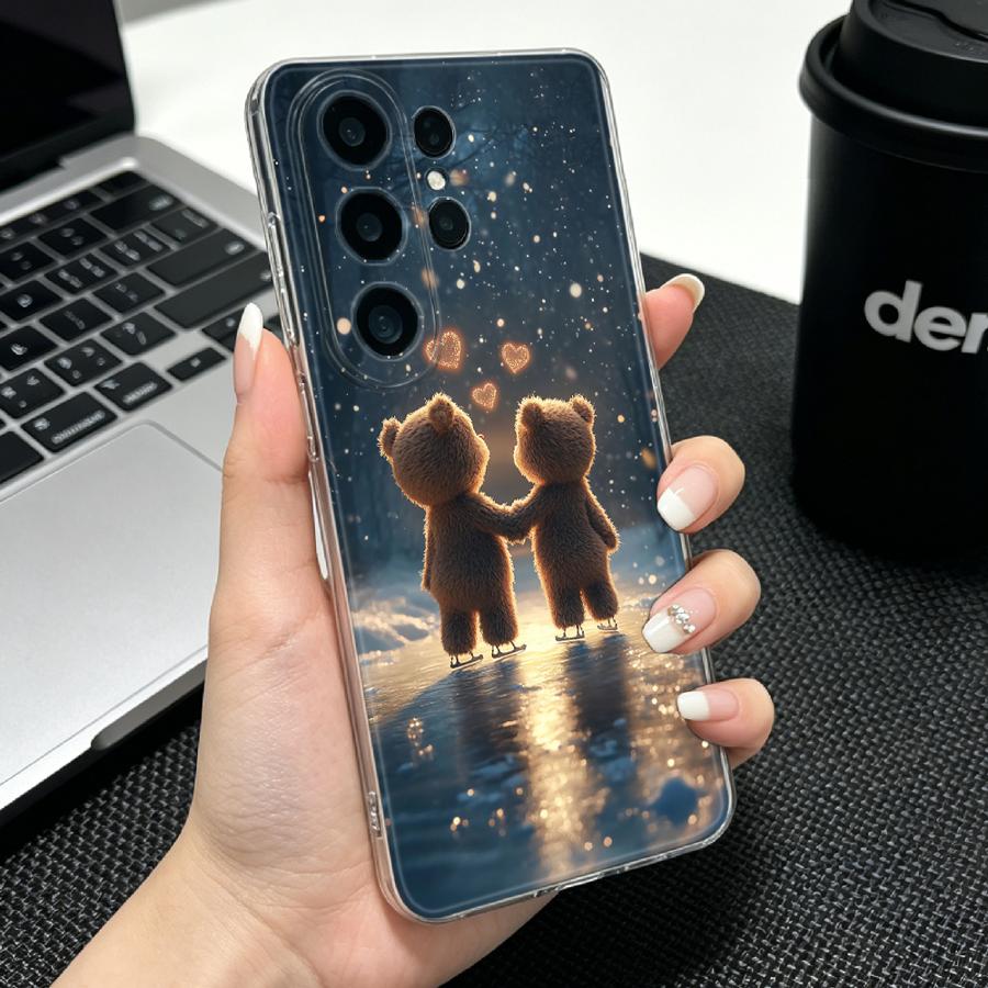 Bear Couple Under Starry Sky P - Phone Cases Under $20 ulasan dan harga