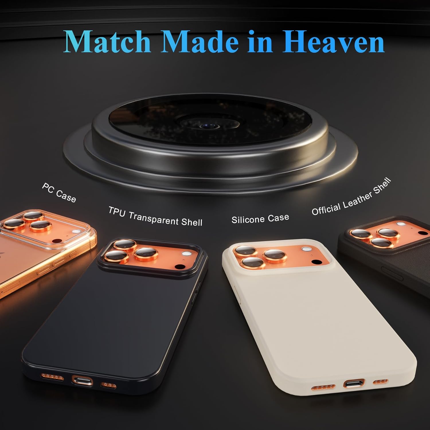 Cosmic Orange Camera Lens Prot - Phone Cases Orange ulasan dan harga