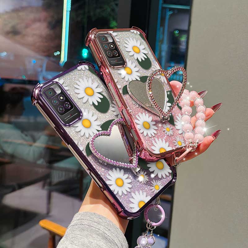 3pcs(White daisy phone Case+La - Phone Cases India ulasan dan harga