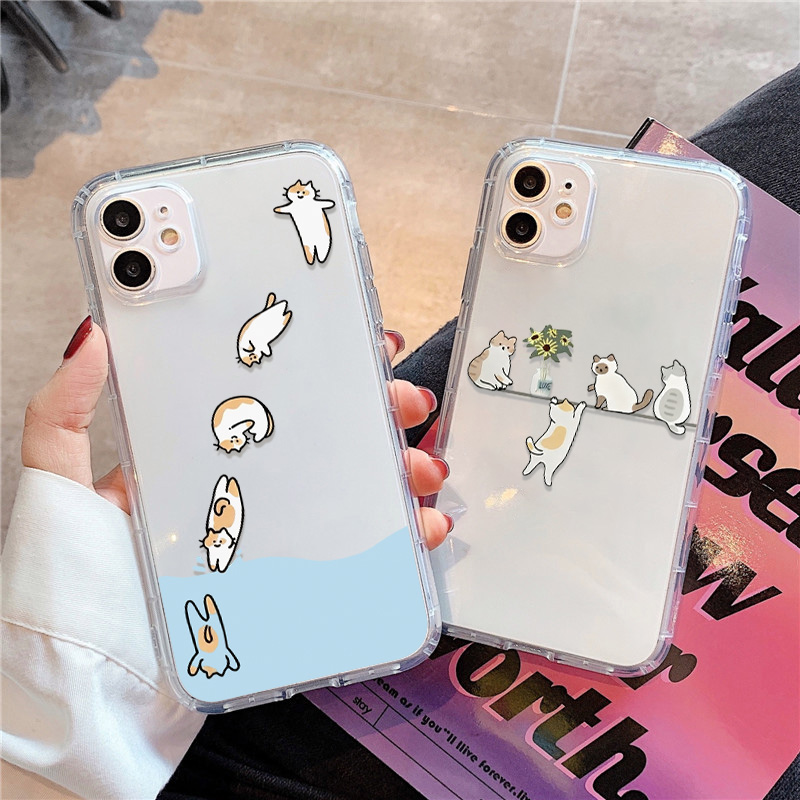 Lovely Fishes Clear Phone Case - Phone Cases Xr Iphone ulasan dan harga