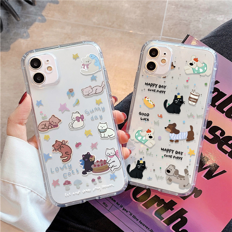 Lovely Fishes Clear Phone Case - Phone Cases Xr Iphone ulasan dan harga