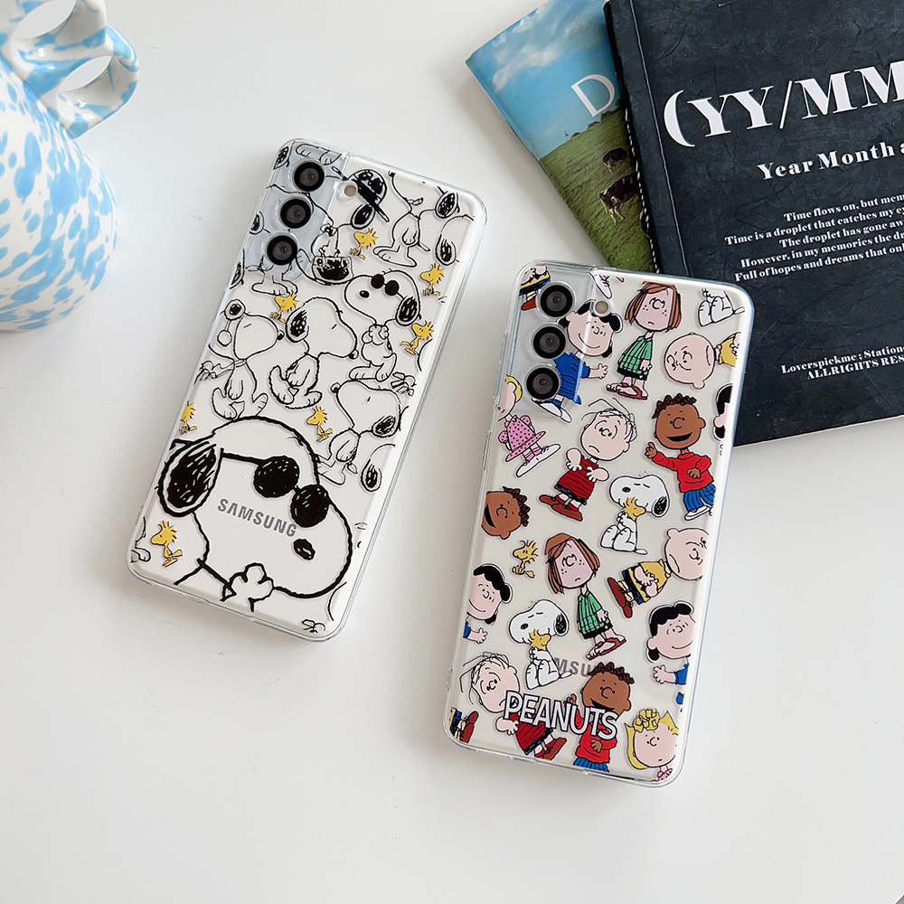 Cute Cartoon Peanut Snoopy Cha - Phone Cases Brown ulasan dan harga