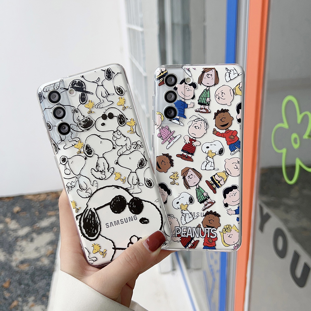 Cute Cartoon Peanut Snoopy Cha - Phone Cases Brown ulasan dan harga