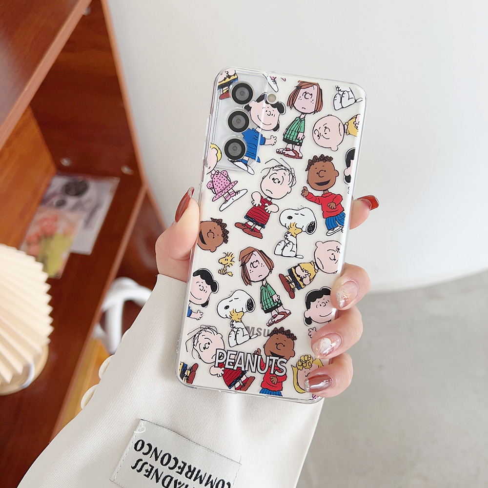 Cute Cartoon Peanut Snoopy Cha - Phone Cases Brown ulasan dan harga