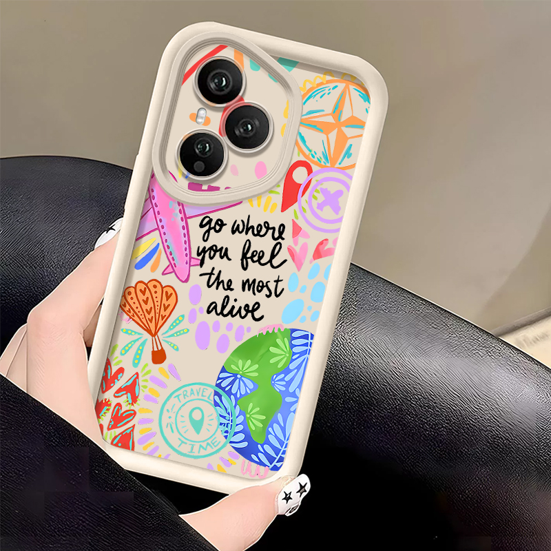 Airplane Painting Pattern Phon - Phone Cases Honor ulasan dan harga