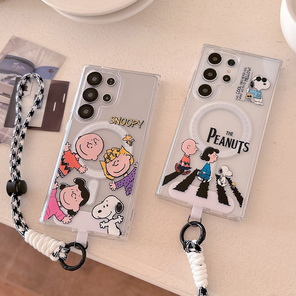 Cute Cartoon Snoopy Charlie Br - Phone Cases Brown ulasan dan harga