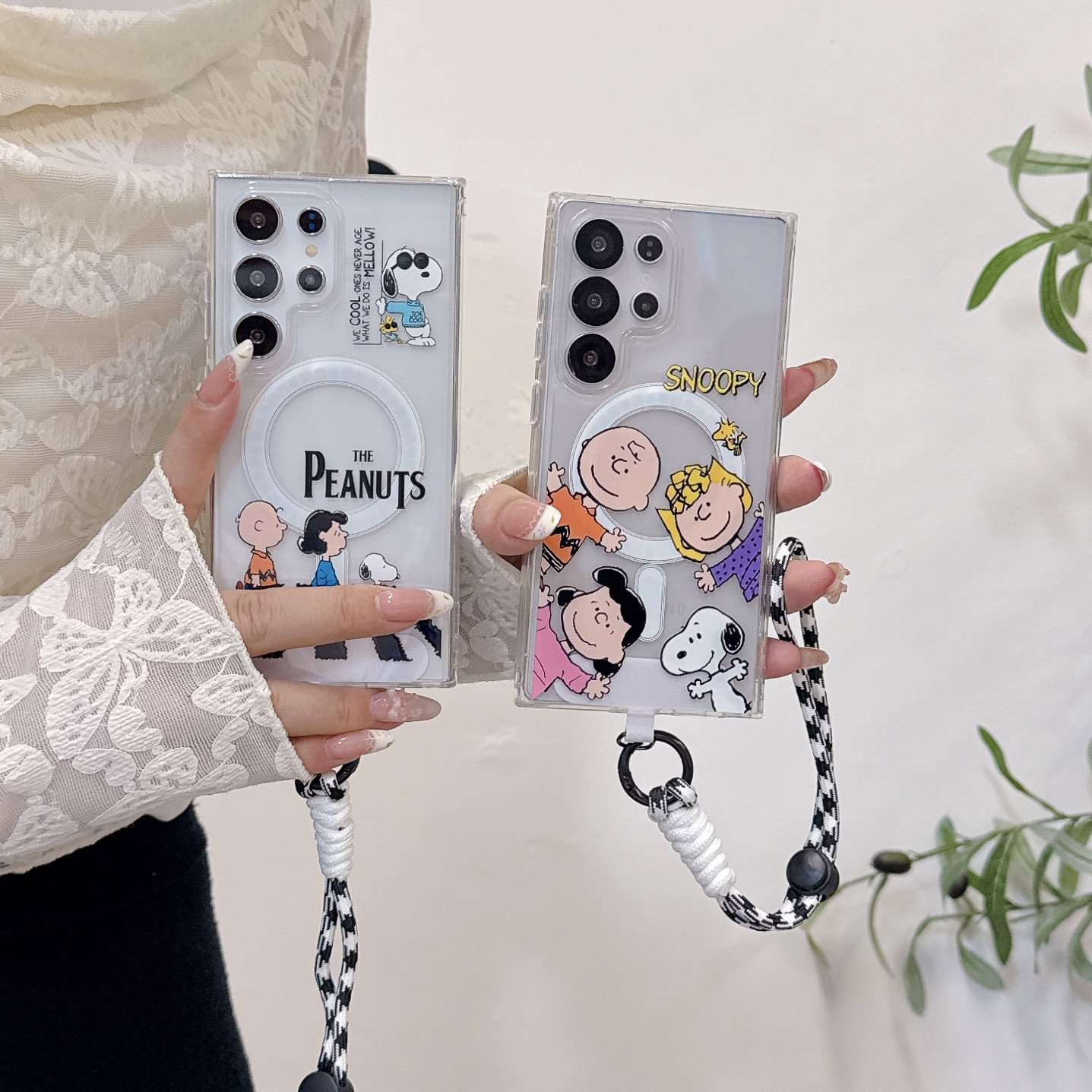 Cute Cartoon Snoopy Charlie Br - Phone Cases Brown ulasan dan harga