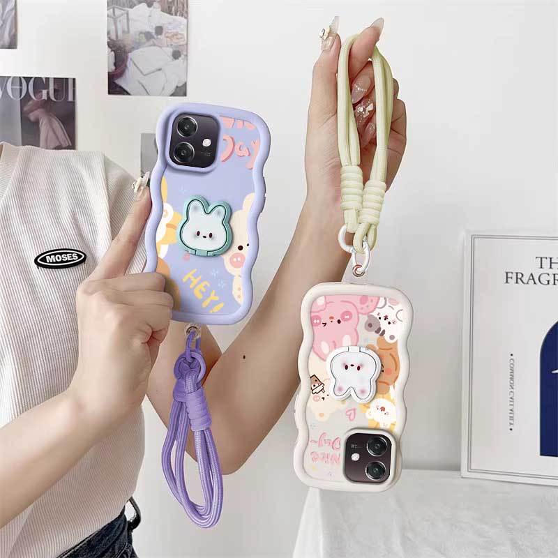 3pcs( Cute Pink Rabbit Phone C - Phone Cases India ulasan dan harga