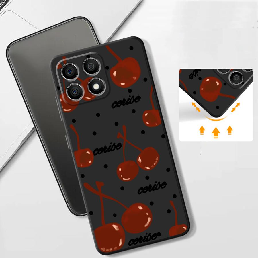 Vintage Cherry Case for Honor  - Phone Cases Honor ulasan dan harga