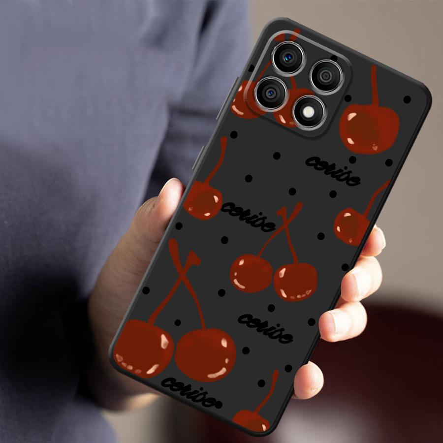 Vintage Cherry Case for Honor  - Phone Cases Honor ulasan dan harga