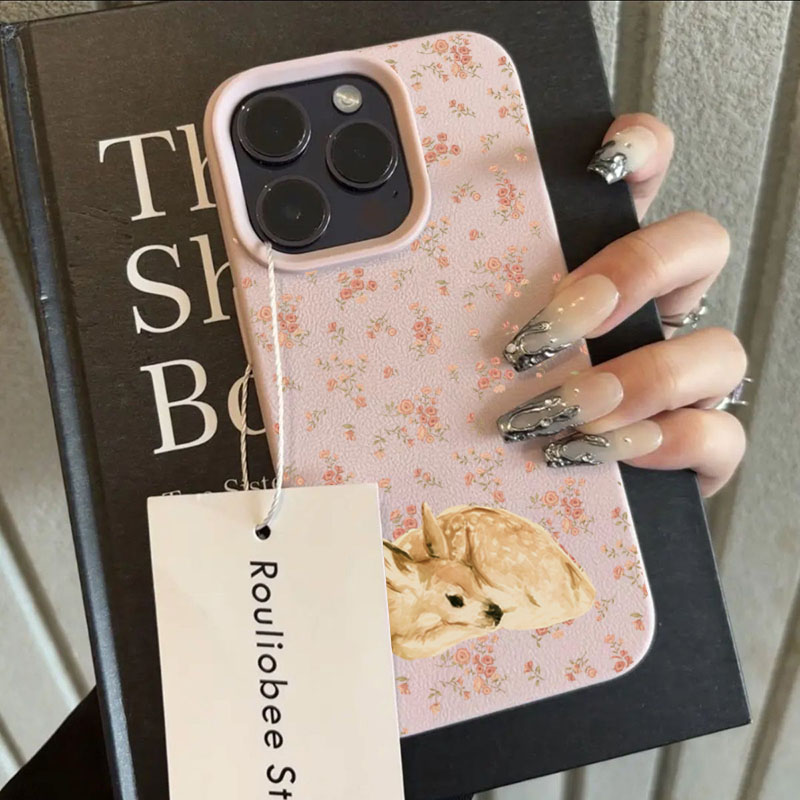 Cute Deer Full Floral Pattern  - Phone Cases Xr Iphone ulasan dan harga