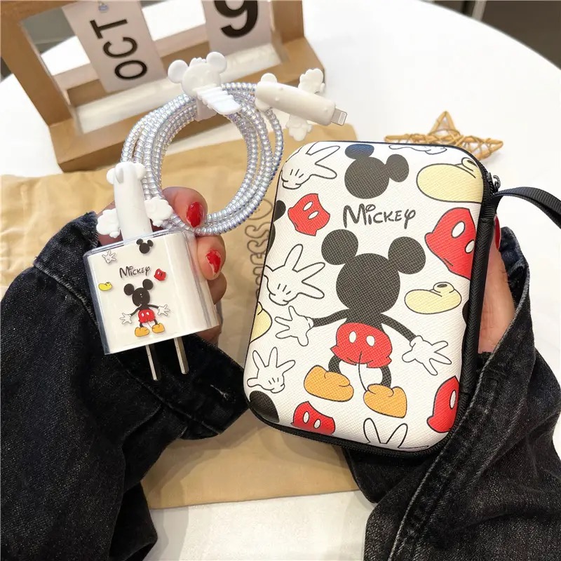 Cartoon Cable Protector for iP - Phone Cases Rubber ulasan dan harga