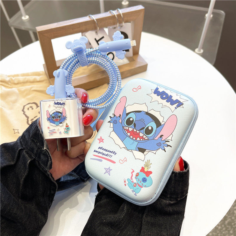 Cartoon Cable Protector for iP - Phone Cases Rubber ulasan dan harga