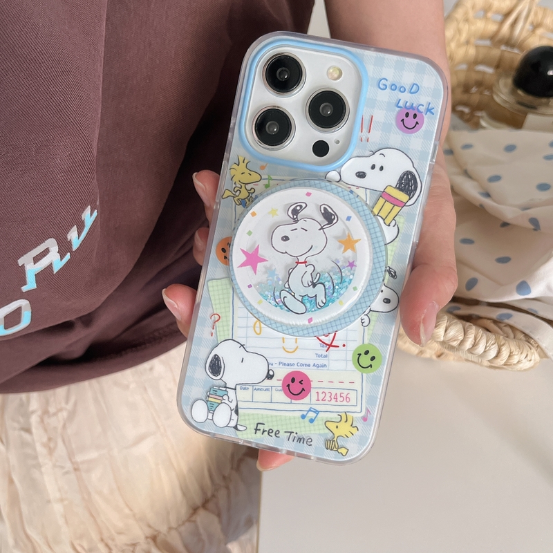 Cute Cartoon Snoopy Charlie Br - Phone Cases Brown ulasan dan harga