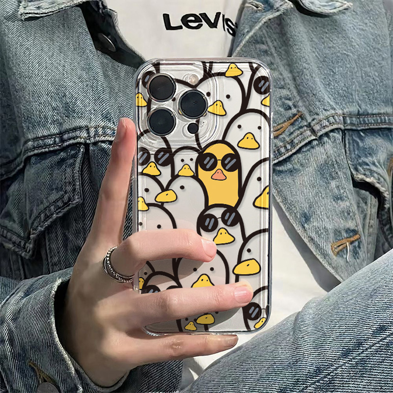 Cute Cartoon Duck Case Girls F - Phone Cases Xr Iphone ulasan dan harga