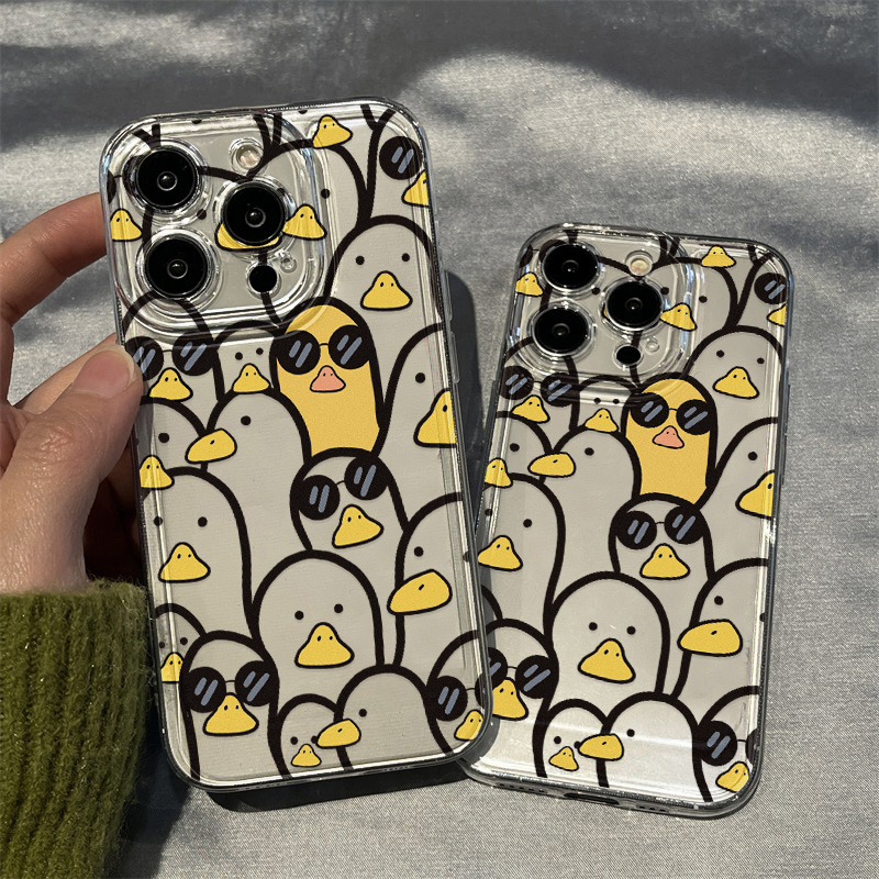 Cute Cartoon Duck Case Girls F - Phone Cases Xr Iphone ulasan dan harga