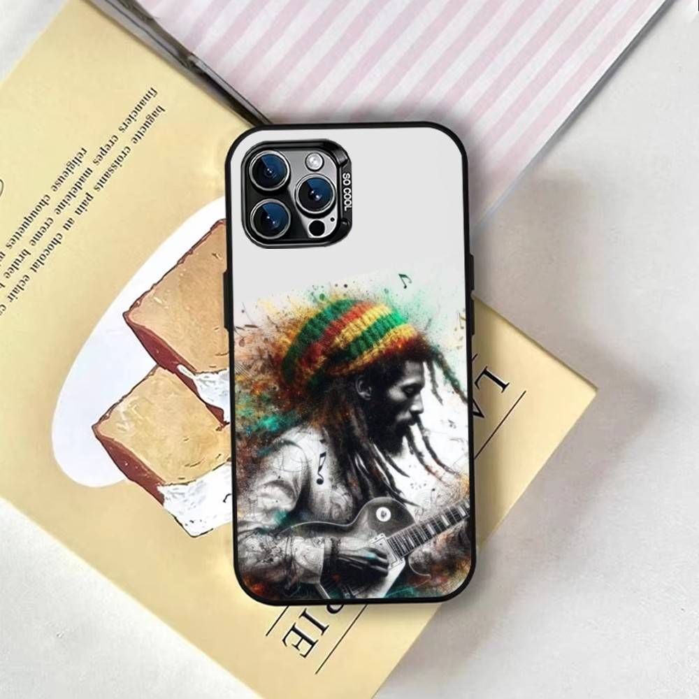 J-Jamaica Bob M-Marley Lion Ph - Phone Cases Jamaica ulasan dan harga