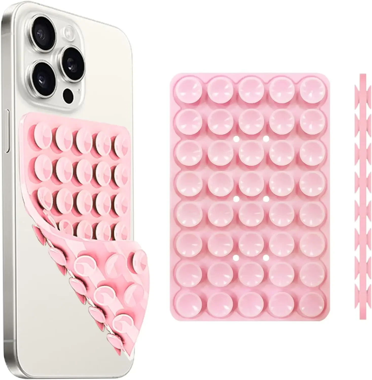 Double-Sided Suction Cup Phone - Phone Cases Rubber ulasan dan harga