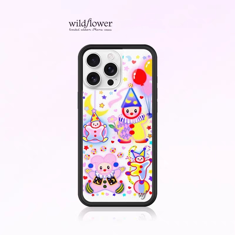 Wildflower Clown Around Cute P - Phone Cases Wildflower ulasan dan harga