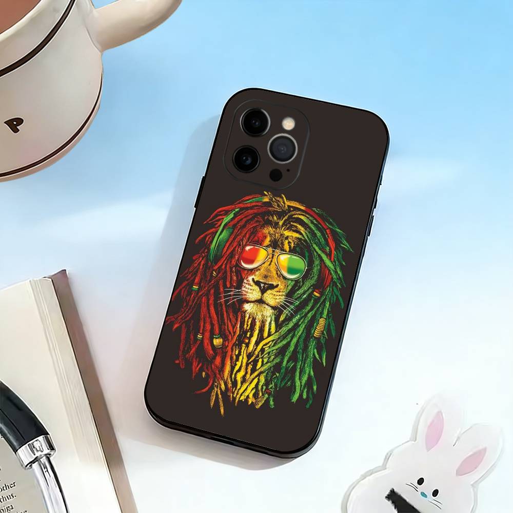 Jamaica Bob Marley L-Lion  Pho - Phone Cases Jamaica ulasan dan harga