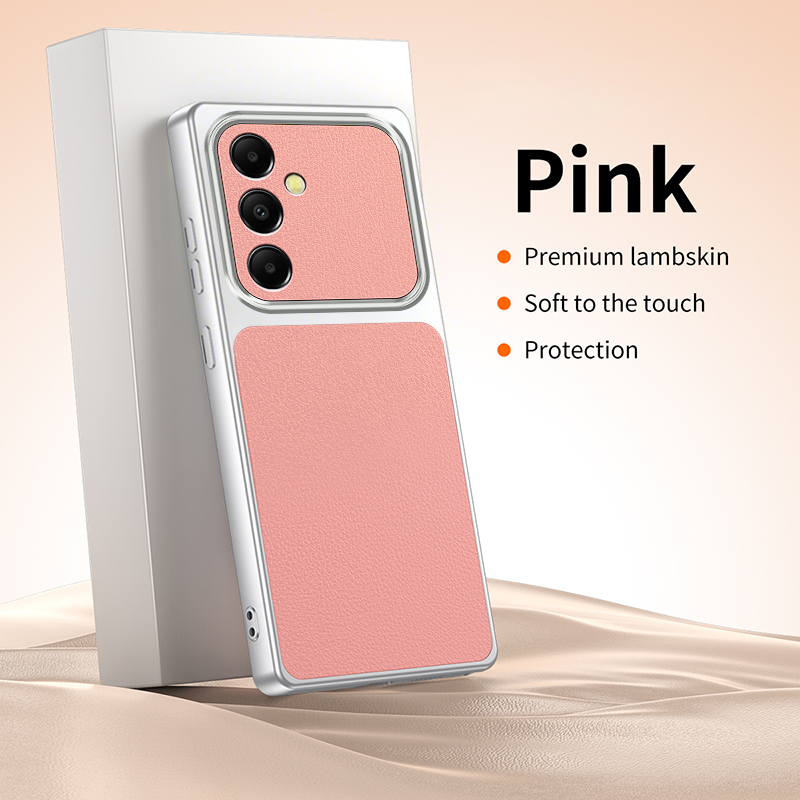 A54 Fashion Lychee Orange Pink - Phone Cases Orange ulasan dan harga