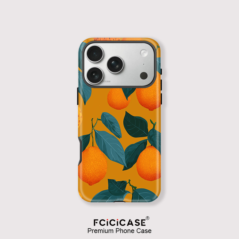Fcicicase Phone Case For iPhon - Phone Cases Orange ulasan dan harga