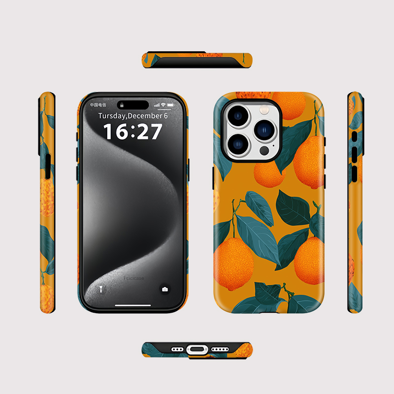 Fcicicase Phone Case For iPhon - Phone Cases Orange ulasan dan harga