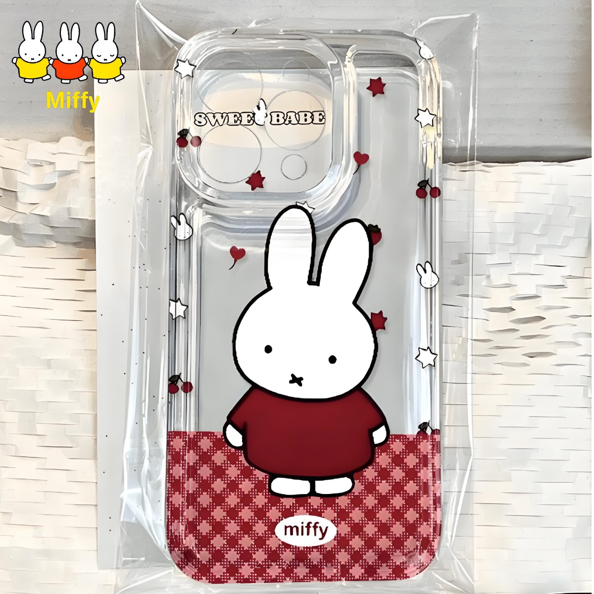 Cute Miffy Rabbit Phone Case C - Phone Cases Rubber ulasan dan harga