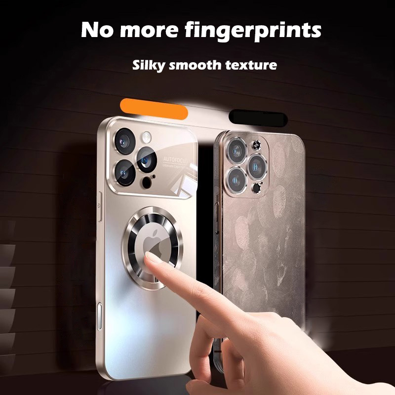 Luxury Titanium Metallic Color - Phone Cases Orange ulasan dan harga