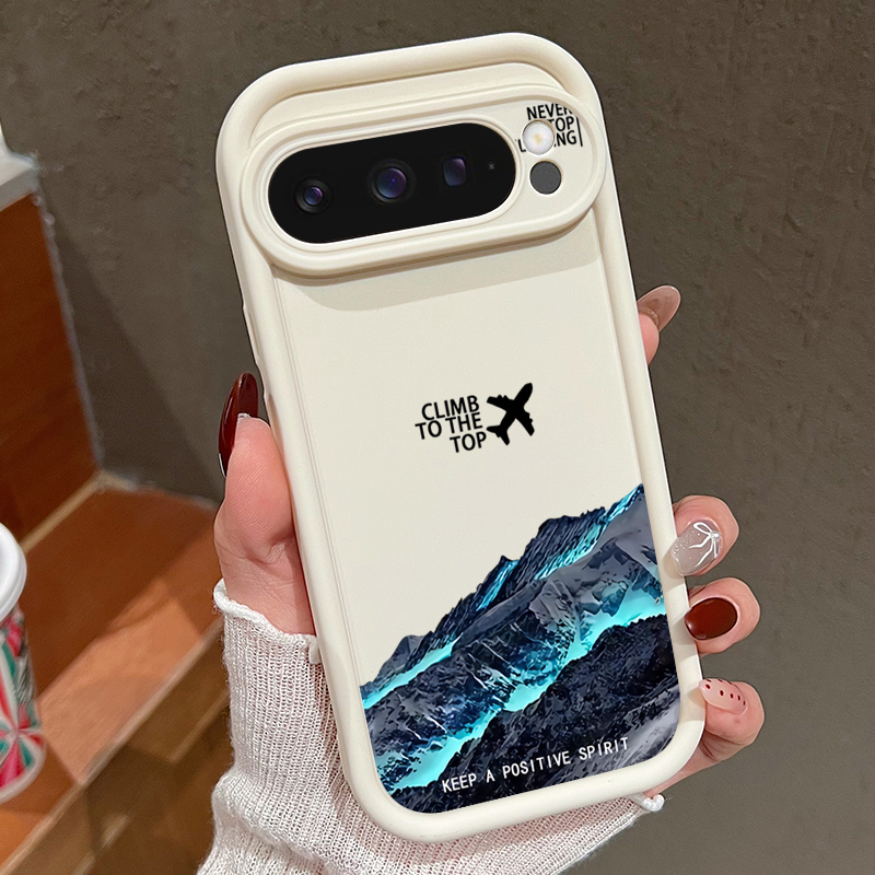 Airplane Snow Mountain Pattern - Phone Cases Pixel 10 ulasan dan harga