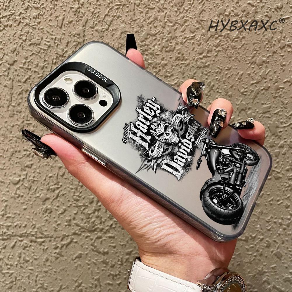 HYBXAXC Gothic H-harley Skull  - Phone Cases H&M ulasan dan harga
