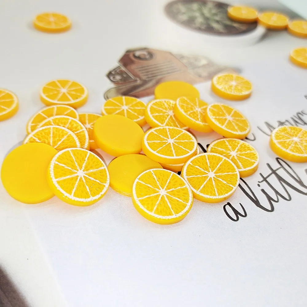 10pcs Simulated Orange Ornamen - Phone Cases Orange ulasan dan harga