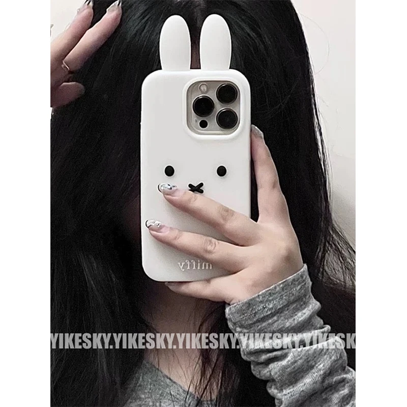 Kawaii Miffy Iphone 11/12/13/1 - Phone Cases Rubber ulasan dan harga