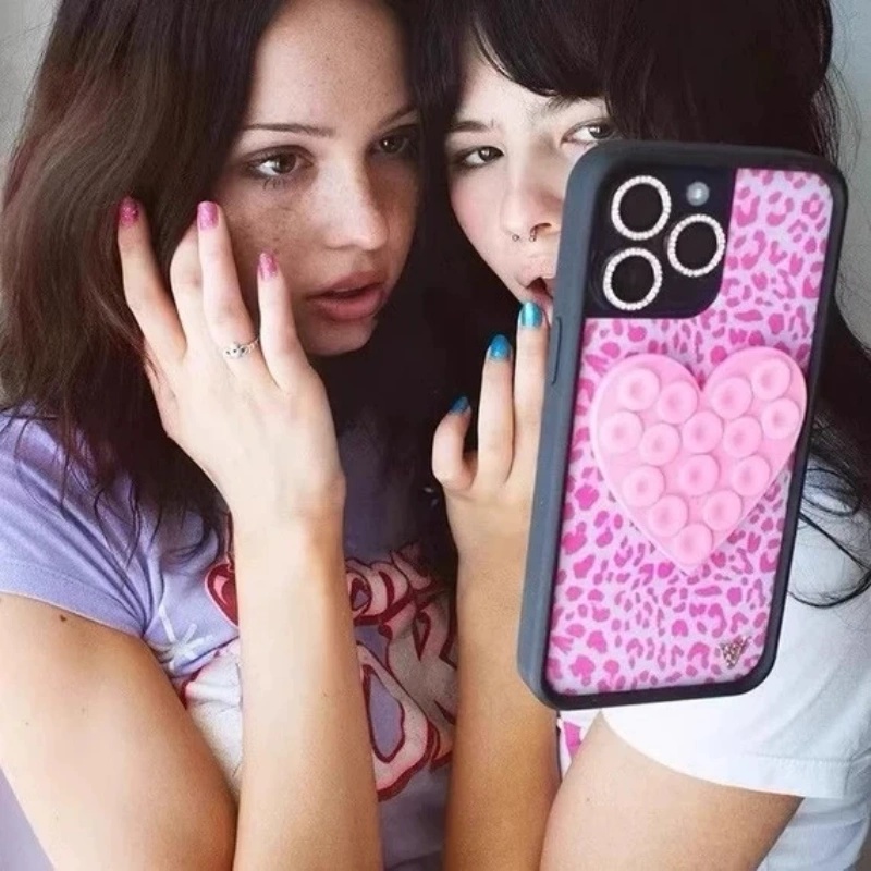 Wildflower Cute Black Pink Lov - Phone Cases Wildflower ulasan dan harga