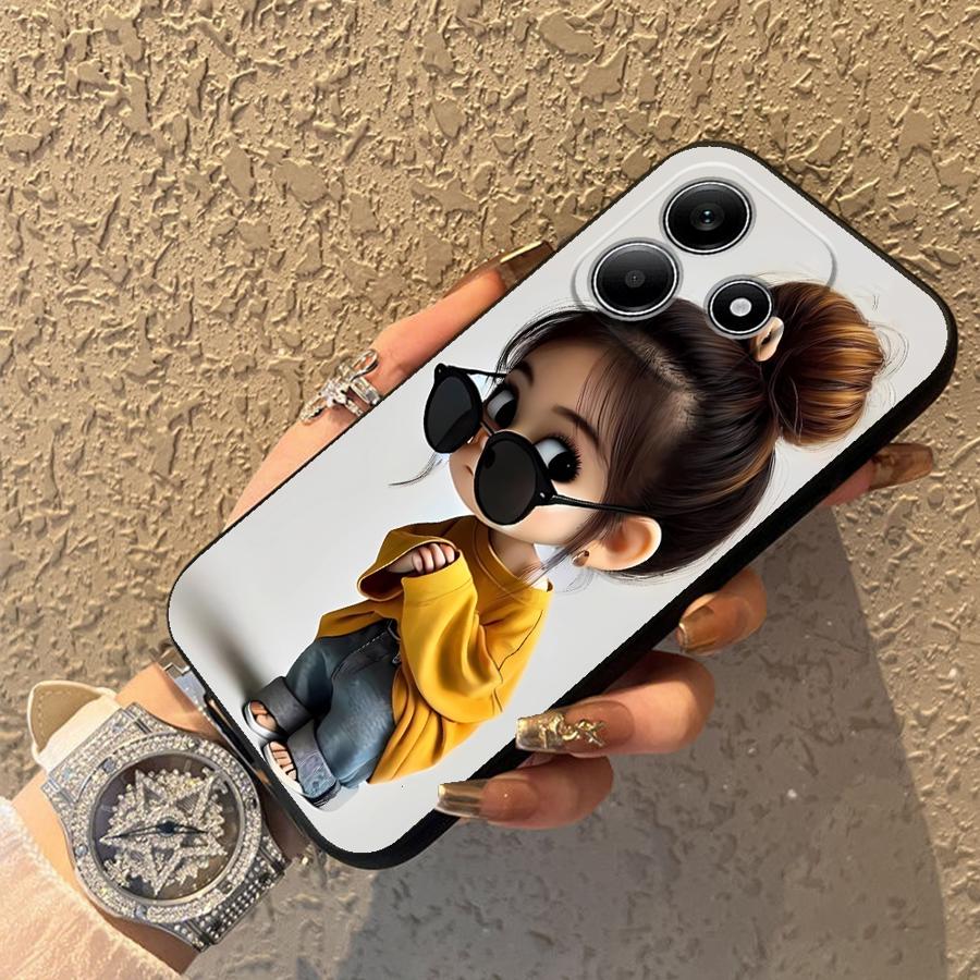 Cartoon Girl Pattern Funda Pho - Phone Cases Iphone 11 ulasan dan harga