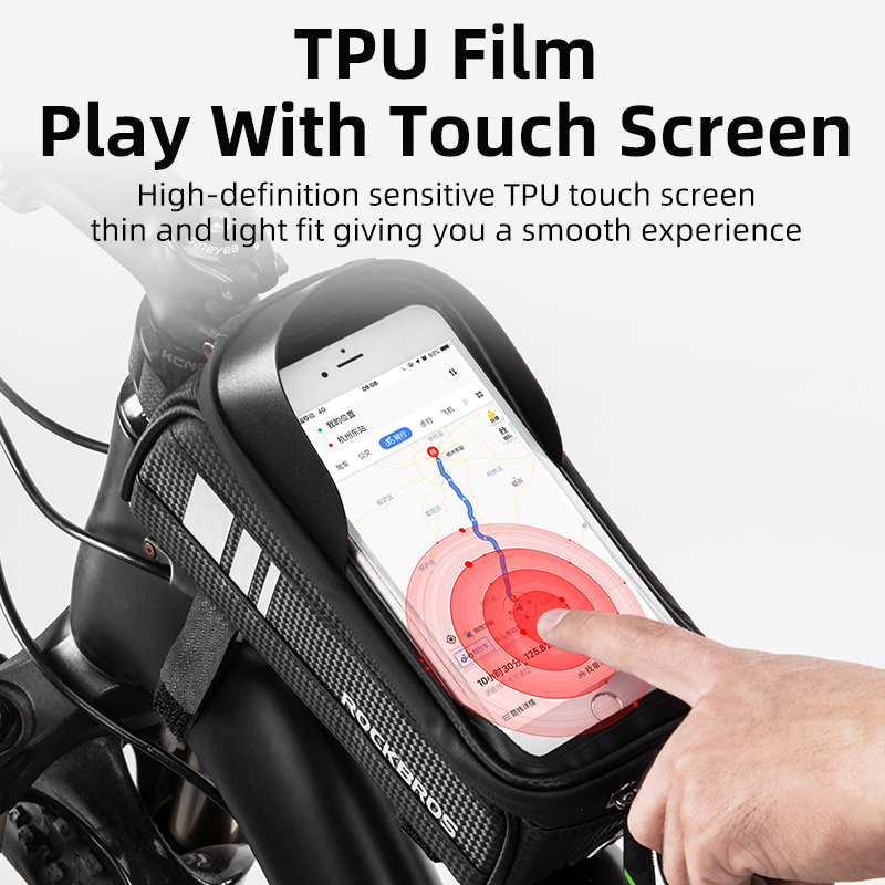 ROCKBROS Bicycle Bag 6.0 Inch  - Phone Cases Under $20 ulasan dan harga
