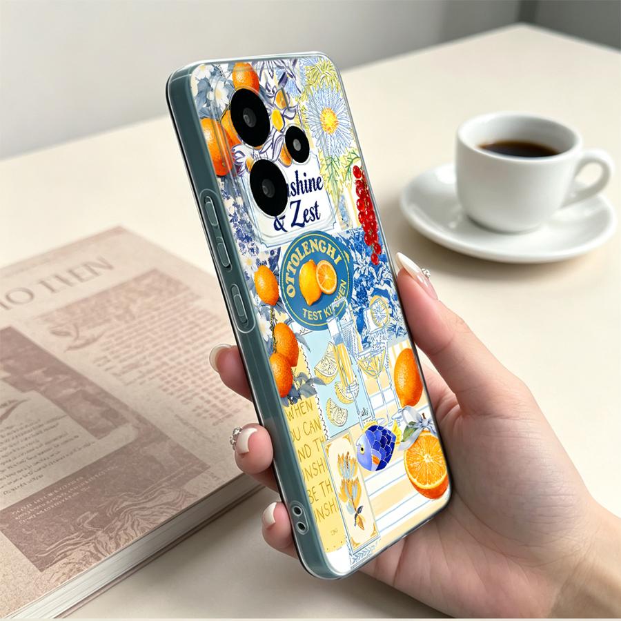 Orange Fruit Soft Phone Cover  - Phone Cases Orange ulasan dan harga
