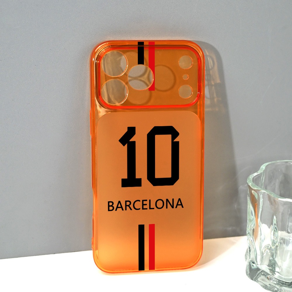 Barcelona 10 Jersey Orange Fro - Phone Cases Jersey ulasan dan harga